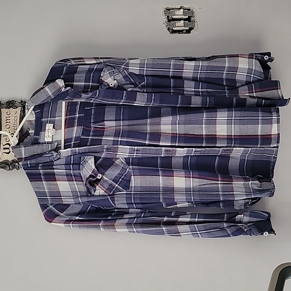 Jessica Simpson flannel